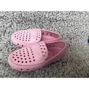 Floafers Youth Size 12 Pink Slip-On Water-Friendly Loafers Preowned